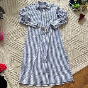 Rails shivonne riviera stripe Blue and White Striped Maxi Dress